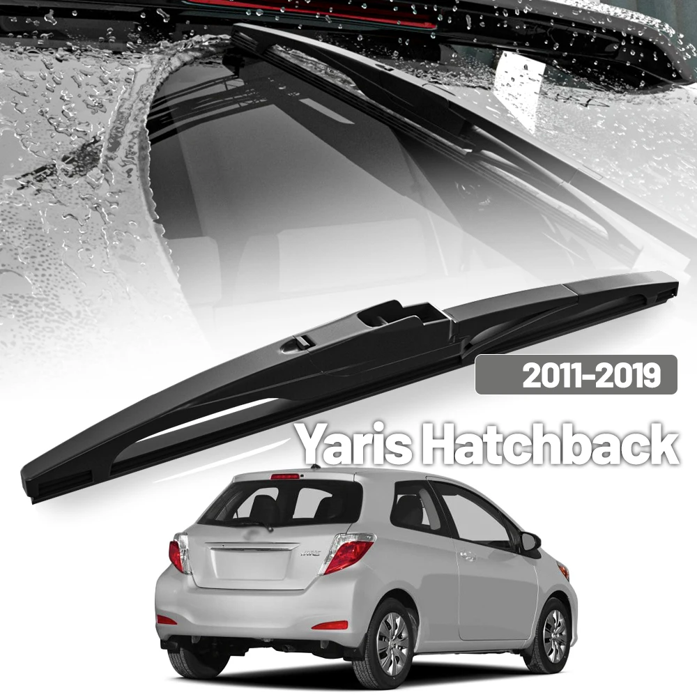 Für Toyota Yaris Hatchback 2011-2019 2017 2018 Heckscheibenwischer Heckklappenfensterwischer Zubehör 12 Zoll