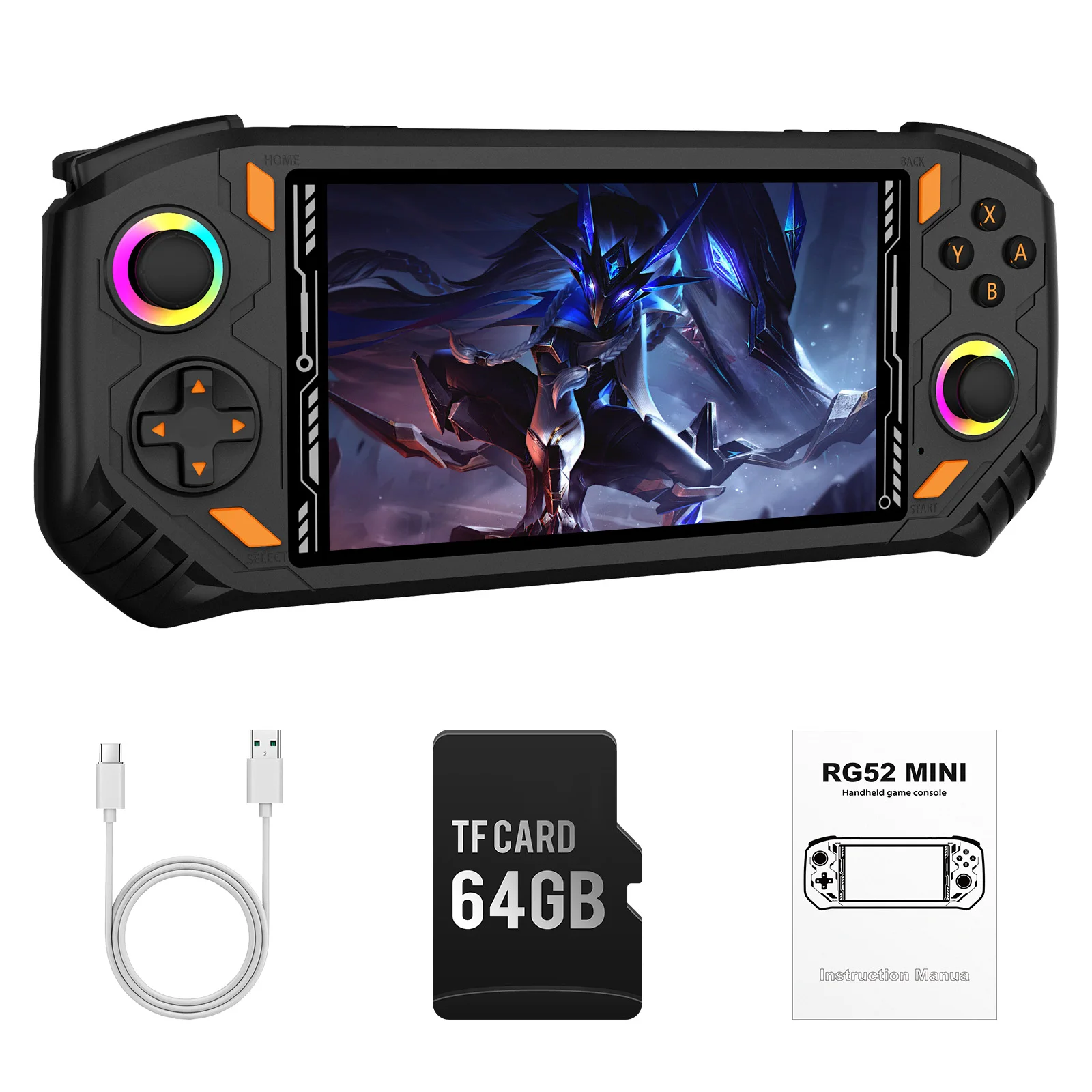 AISLPC RG52 Mini Handheld Game Console image