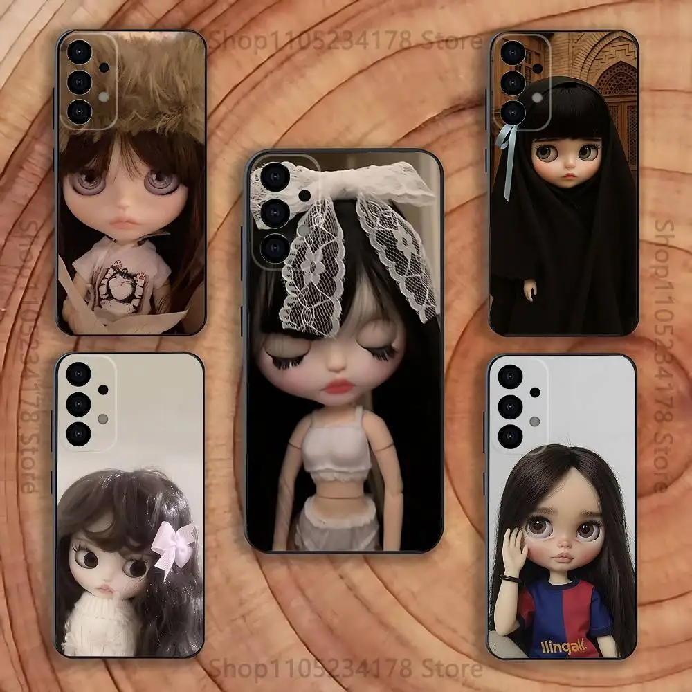

Fashion doll B-blythe Phone Case Silicone Soft For Samsung S25,S24,S21,S22,S23,S30,Ultra,S20,Plus,Fe,Lite