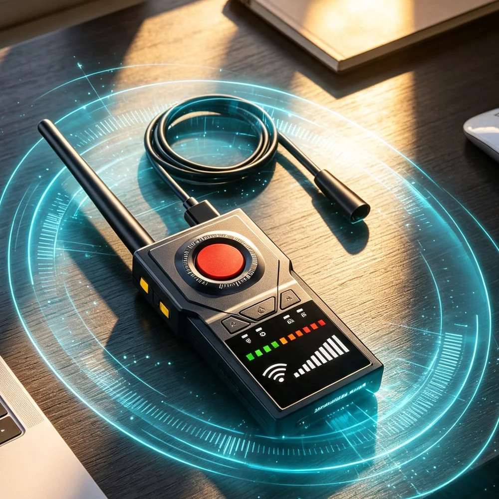 Hidden Camera Detection, Anti Spy Camera Finder, GPS Tracker Detectors, Bug & Hidden Devices Detector Hacking Spy Gadgets