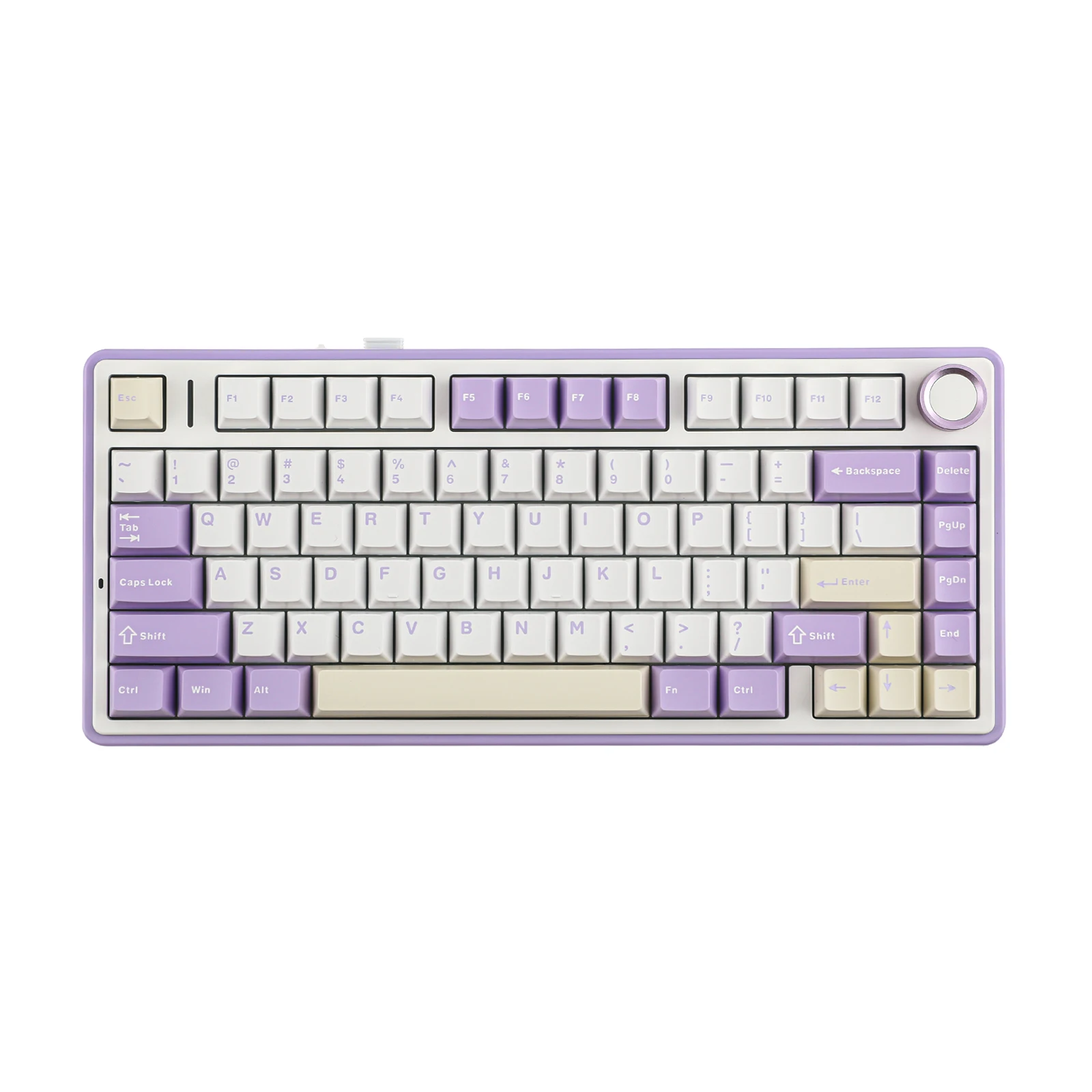 epomaker x aula f75 75 teclado junta de 80 teclas hot swap bluetooth 50 24g sem fio teclado mecanico com fio pbt keycaps para win mac 01