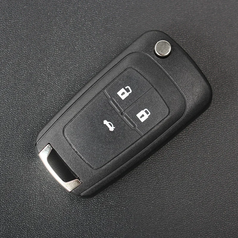 Car Key Case Remote Folding Remote Control Door Lock System Key Conversion Case For Chevrolet Cruze 2/3/4/5 Button Keys Parts