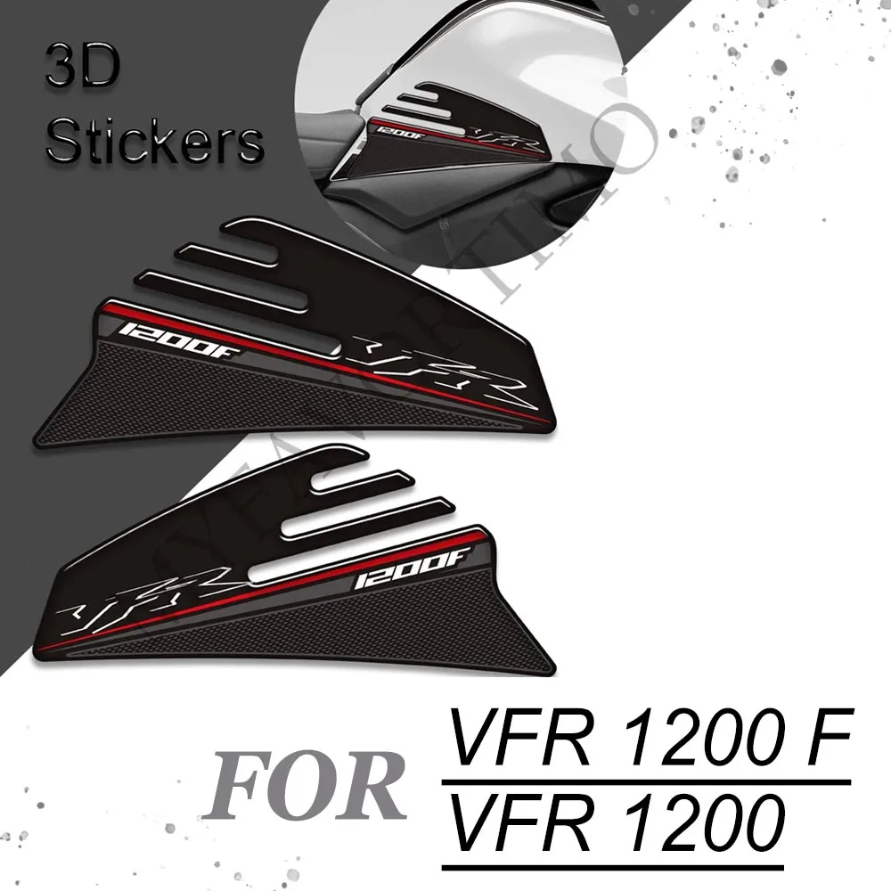 

VFR1200 Motorcycle For Honda VFR1200F VFR 1200 F Decals Stickers Tank Pad Side Grips Gas Fuel Oil Kit Knee