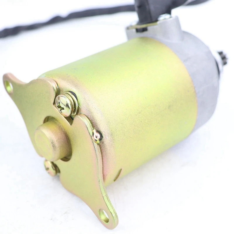 1 قطعة محرك بدء تشغيل كهربائي الذهب معدن ل GY6 125Cc 150Cc ATV سكوتر الدراجة الذهاب عربات رباعية 4 عجلات Taotao Baja