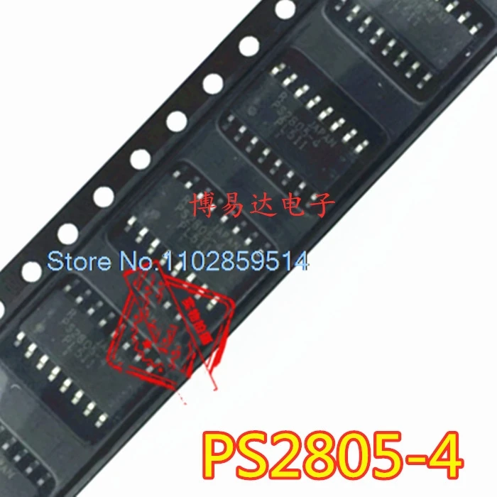 20PCS/LOT PS2805-4 SOP16   PS2805 PS2805C-4