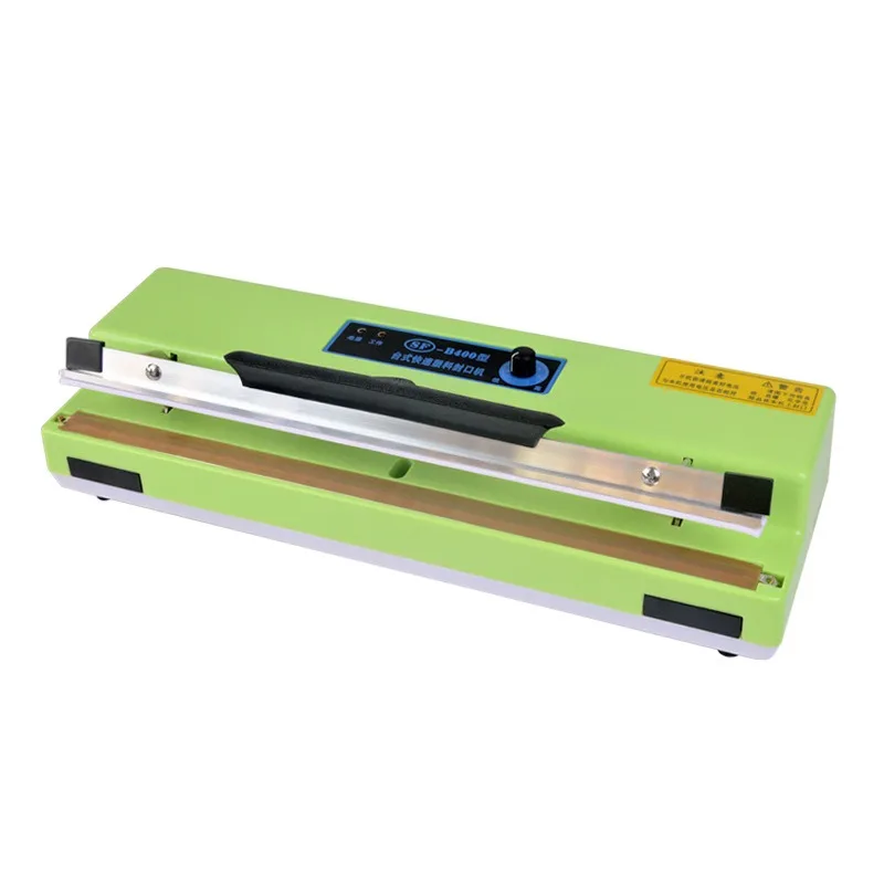 Hand Pressure Heat Sealer with 5mm Seal Width, Non-woven Fabric & Tea Plastic Film Packaging Sealing Machine