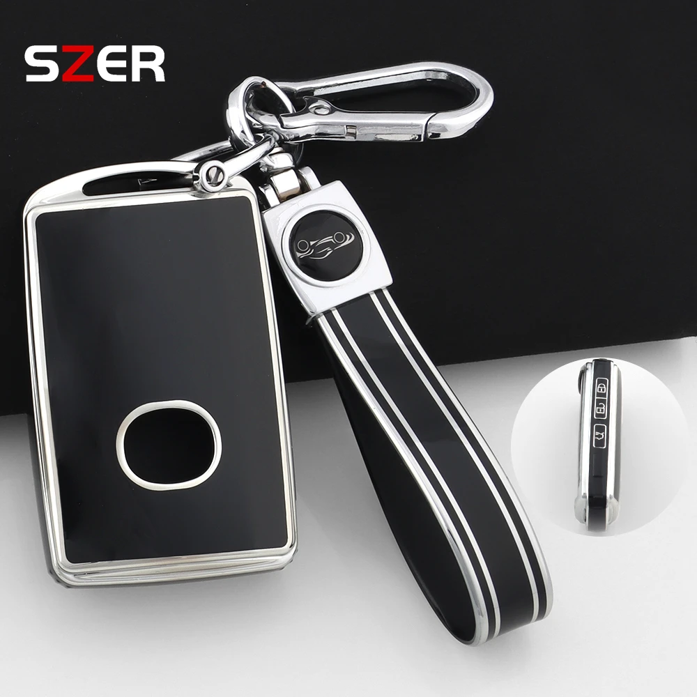 Pink TPU Car Key Case Cover Shell For Mazda 3 Alexa CX30 CX-4 CX5 CX-5 CX8 CX-8 CX-30 CX9 CX-9 Protector Keyless Fob Accessories