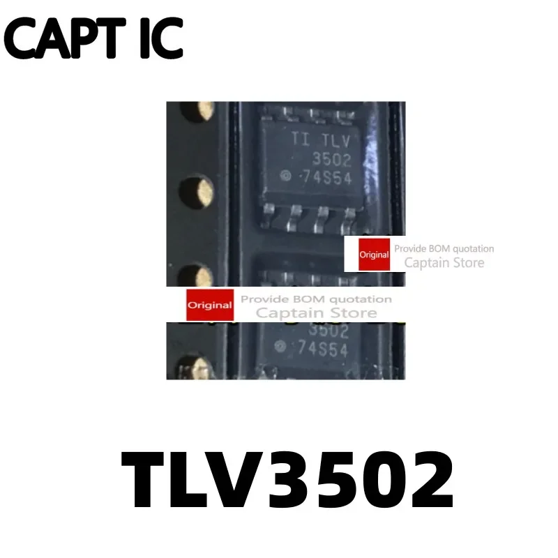 5PCS Linear comparator chip TLV3502AID TLV3502AIDR TLV3502 SOP8