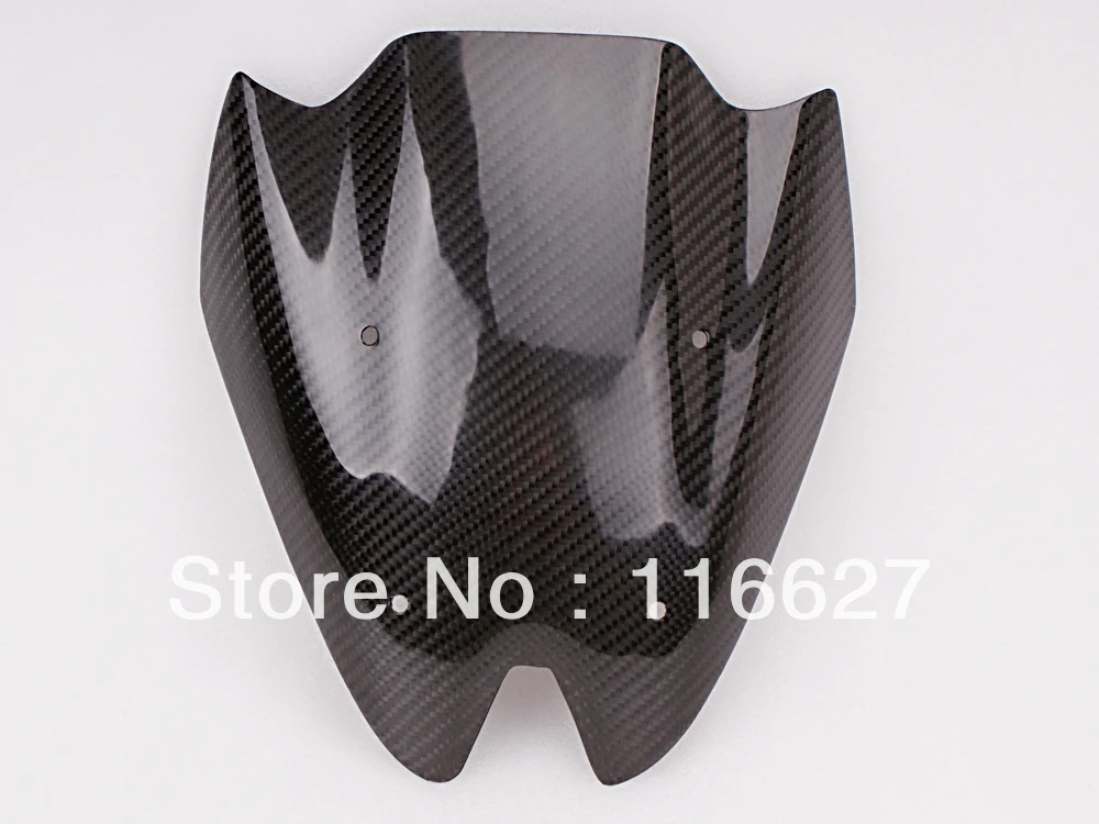 

Double Bubble Carbon Fiber Windscreen Windshield For KAWASAKI Z1000 2011 2012