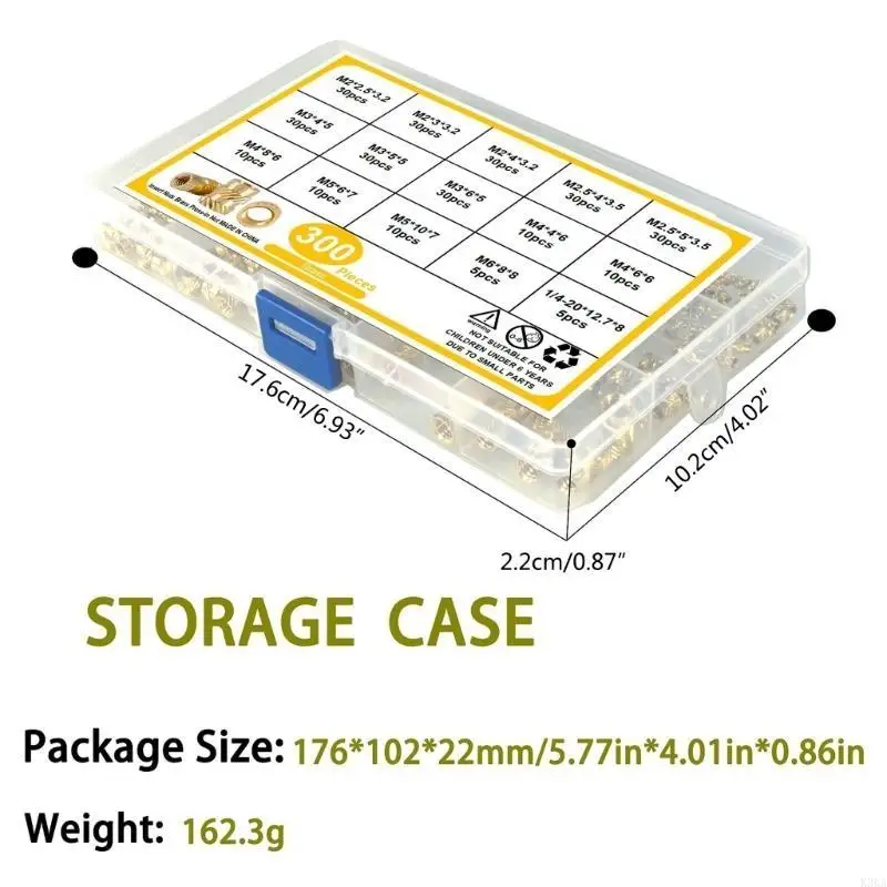 K3KA 300 PCS латунные накалы