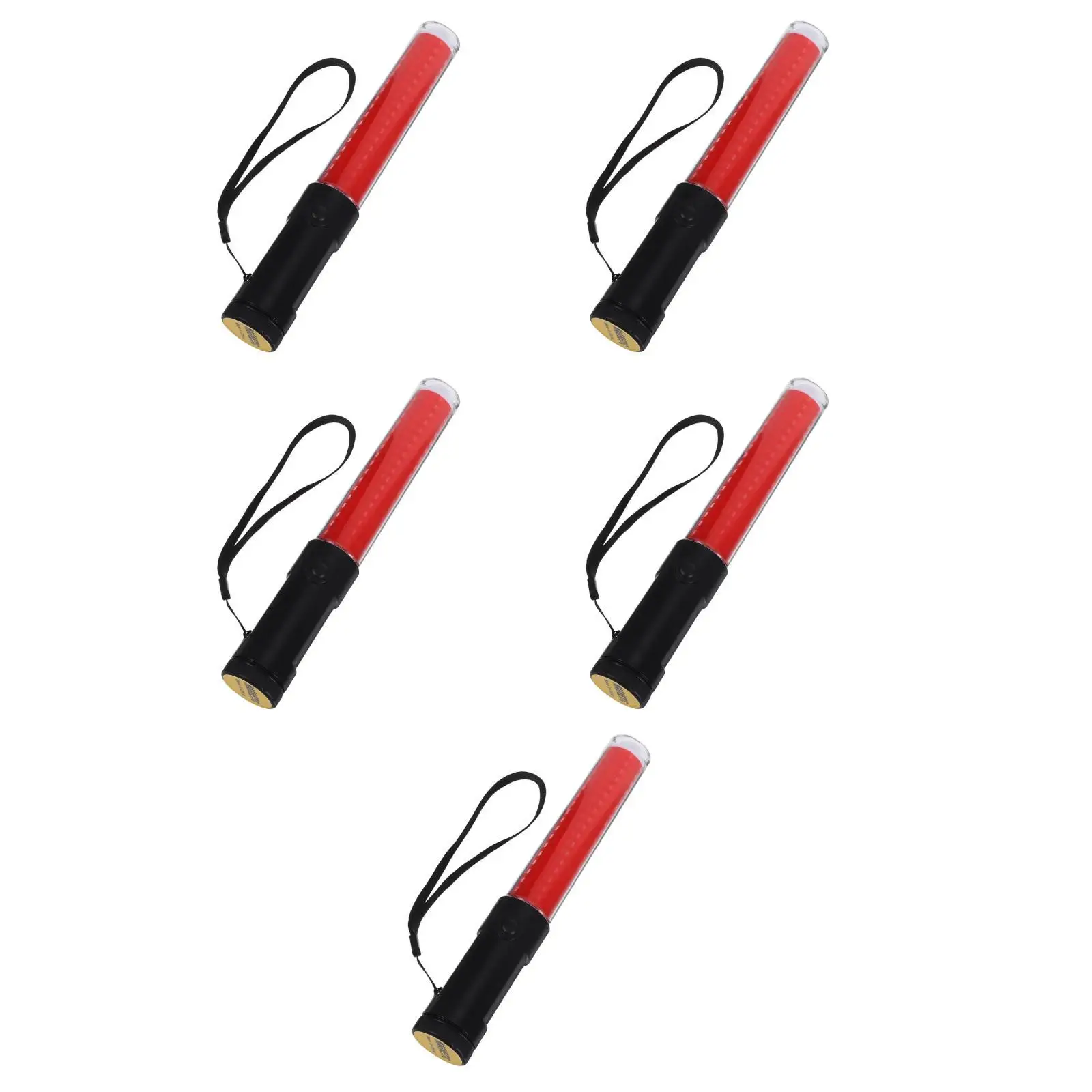 5 stks 5 stks Air Marshalling Wand Noodverlichting Zaklamp Verkeer Led Signaal Glow Stick voor Party
