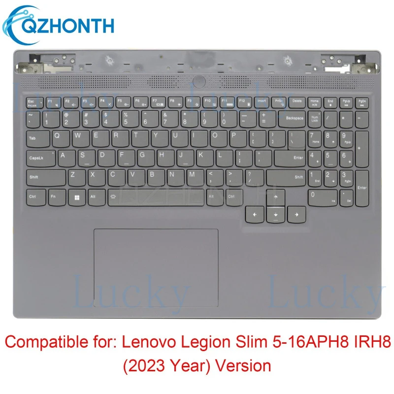 

f New Palmrest w/ Backlit Keyboard For Lenovo Legion Slim 5 16APH8 IRH8 (2023) 16"