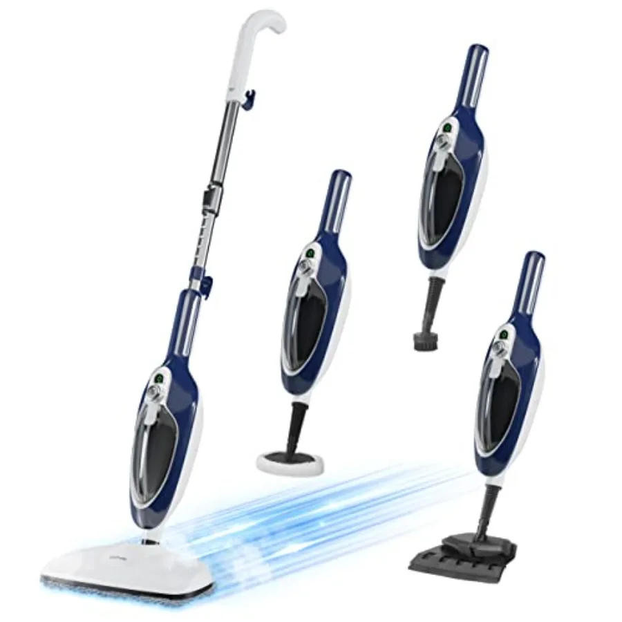 

Steam Mop - 10-in-1 Floor Steamer Detachable MultiPurpose Handheld Steam Cleaner for Hardwood/Tile/Laminate All Floors Carpet C