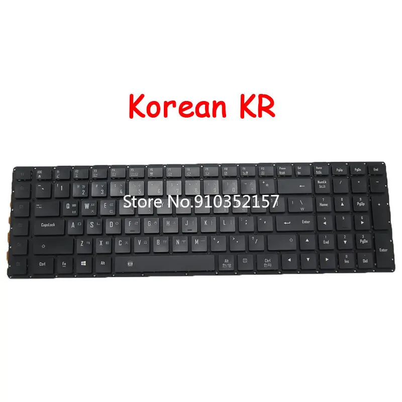 US GR IT KR SP Keyboard For Gigabyte 27703-GRX57-G30S 27703-SPX57-G30S 2Z703-USX54-G30S Black Without Frame No Screw Column New