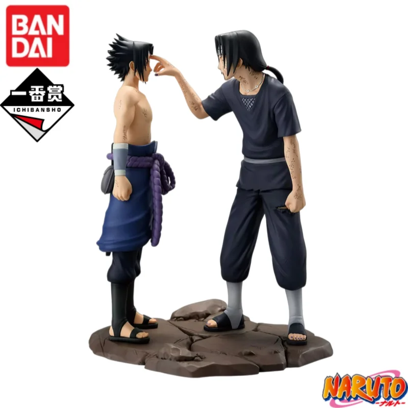 

Bandai In Sock Naruto Anime Original Ichiban Kuji Uchiha Sasuke Figures Model Toys Statue Collectible Ornaments