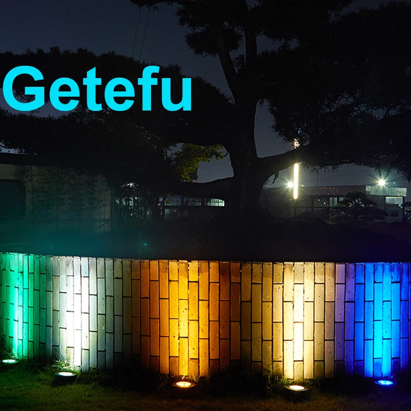 Fernbedienbare RGB LED-Gartenbeleuchtung, Wasserdichte 9W/18W IP67 Outdoor Bodeneinbauleuchte für Gartenwege – Detail 18