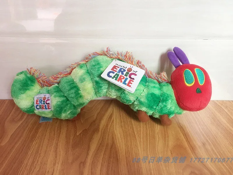 Authentic 3 pattern The Very Hungry Caterpillar By Eric Carle Sstuffed plush toy Kids Children Gifts