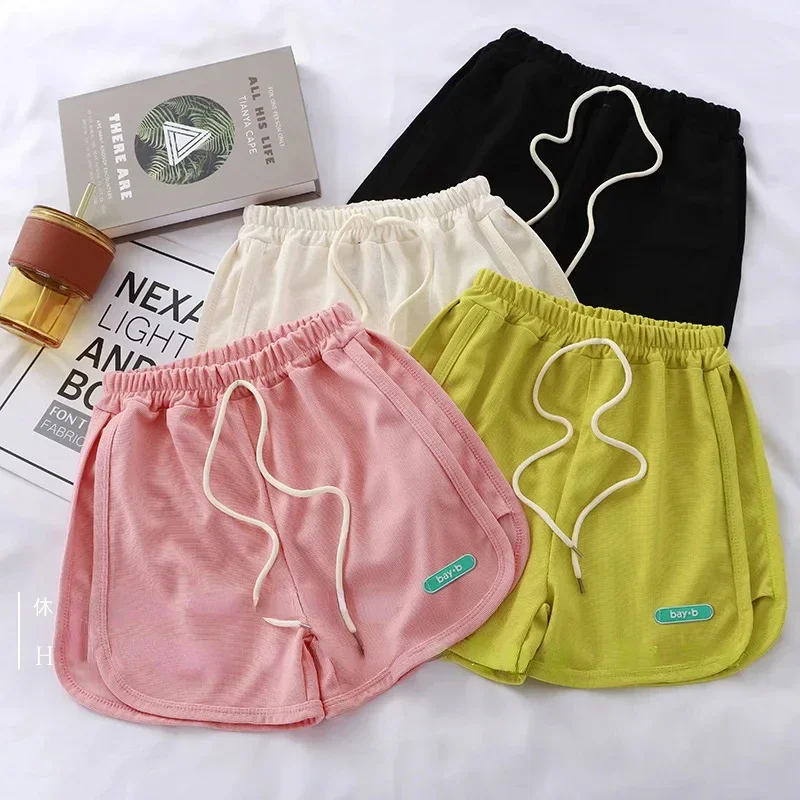 Baby Girls Boys Shorts Kids Short Pant Toddler Candy Color Trousers 2024 Summer 1 To 12 Yrs Children\'s Clothes Casual