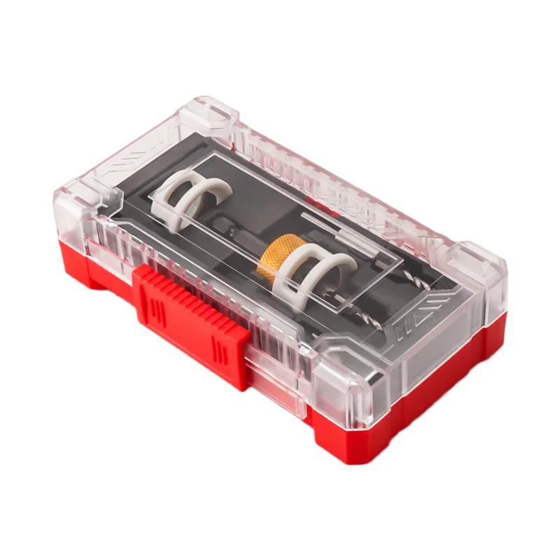 

ABSS-Countersink Drill Bit Set With Adjustable Depth Stop Quick Change Countersink Drill With Replaceable Drill Bits