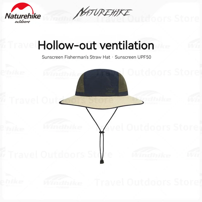 Naturehike Hiking Hat Waterproof Fisherman Hat Outdoor Hat Caps For Men Women Bucket Hats For Fishing Garden Safari Beach