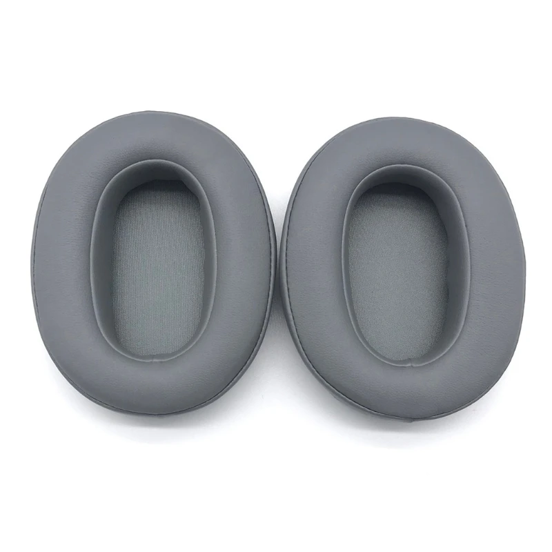 Leather Ear Cushion Sponge Cover Earpads for So-ny WH-XB900N Headset Spare Parts Soft to Wear Memory Foam