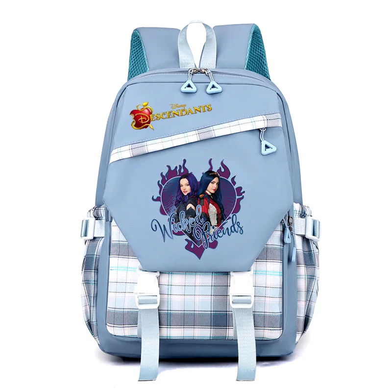 Disney Descendants Backpack for Girl Boy Student Teenager Children Rucksack Women Cute Casual School Bags