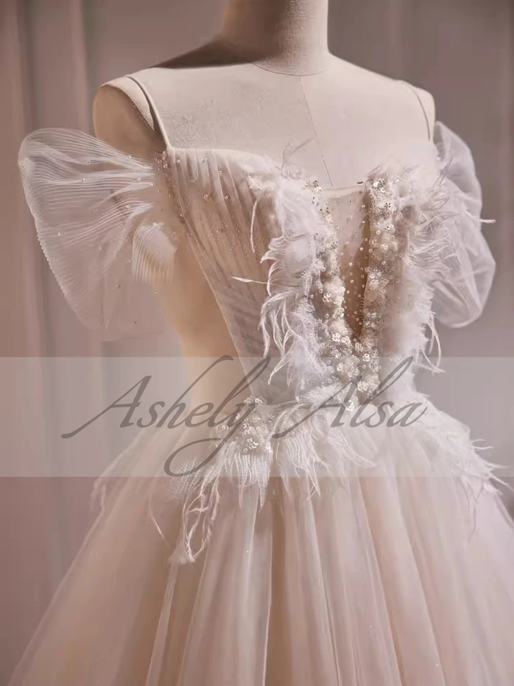 Vestido De novia De lujo con apliques De encaje, traje De baile con hombros descubiertos, estilo mexicano, imagen Real, novedad