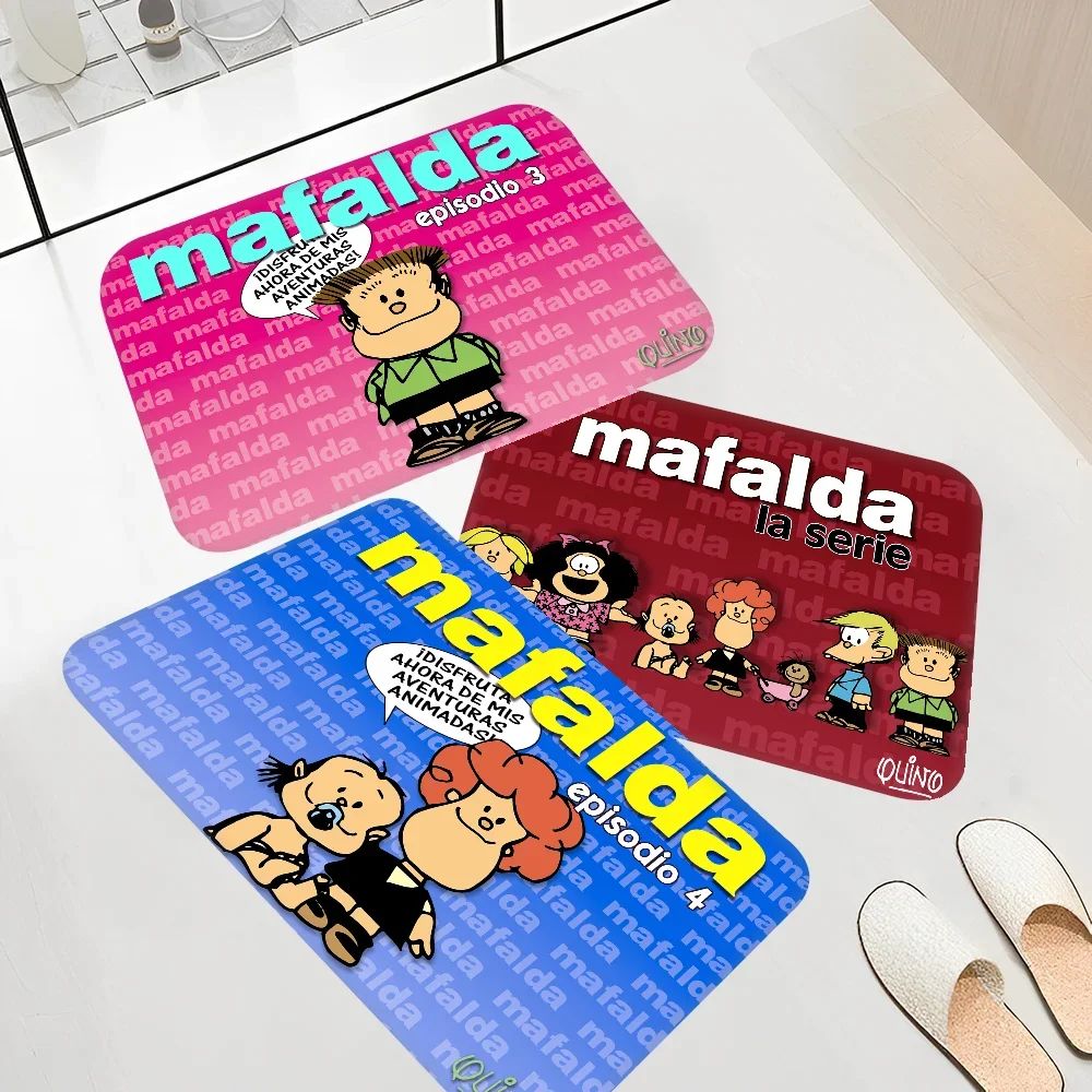 

Mafalda Floor Mat Bath Mat Nordic Style Home Doormat Bathroom-Toilet Mats Bedroom Welcome Doormat