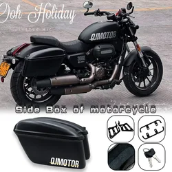 New Motorcycle Fit SRV300 / SRV250 Accessories Original Side Box Saddlebags For QJMOTOR SRV 300 / SRV 250 300SVR 250SVR
