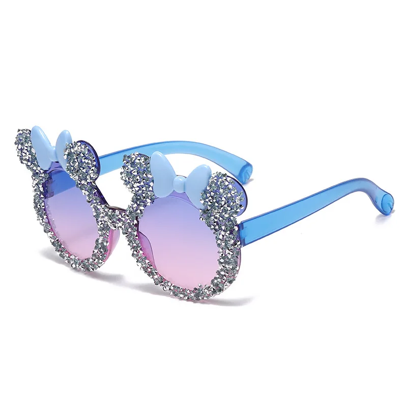 Cute Flower Children's Sunglasses Candy Color Frame Boys And Girls Glasses Outdoor UV Protection Kids Sunglasses image 5