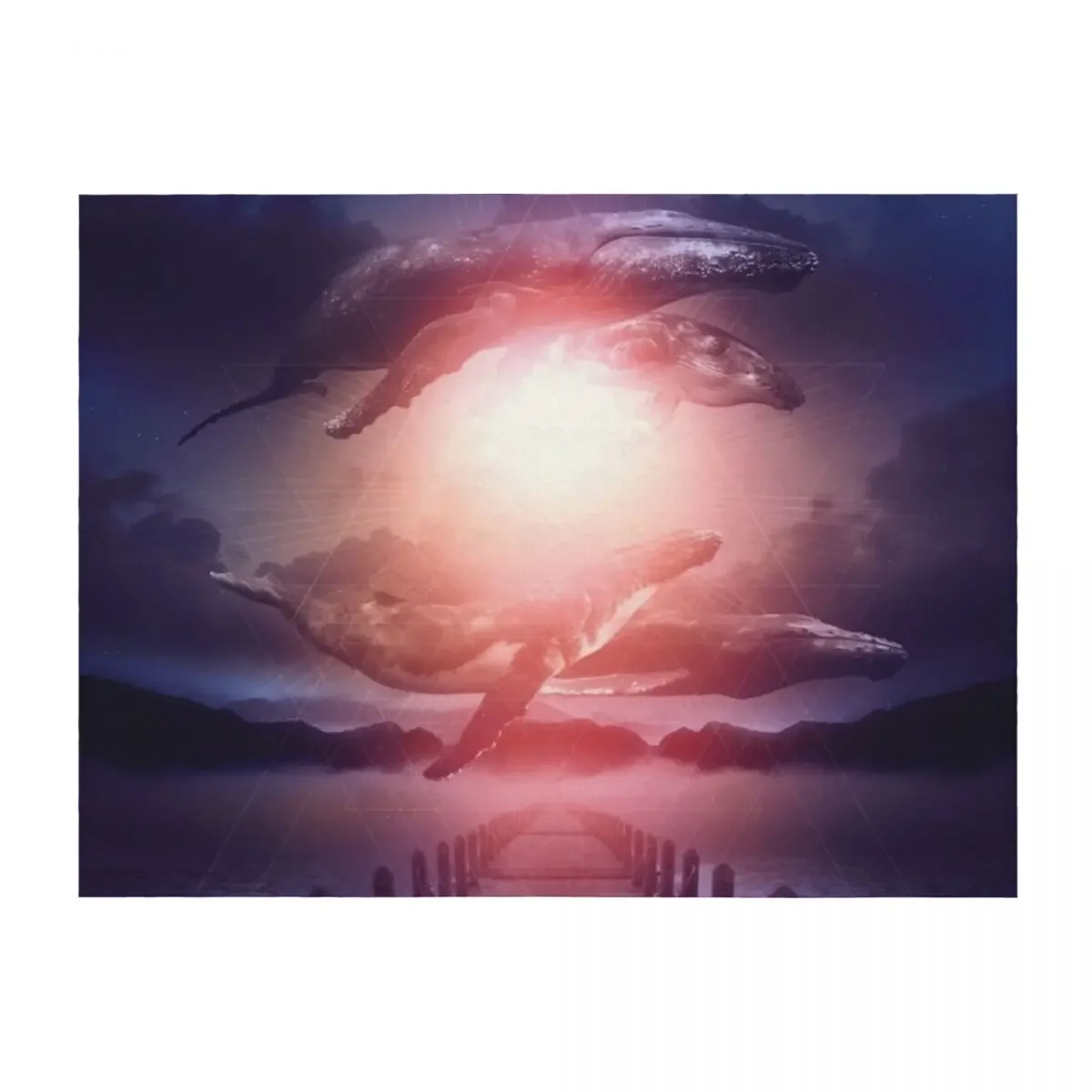 

Space Between Dreams and Reality Throw Blanket Warm Decorative Sofa Blankets For Sofas decorative Blankets