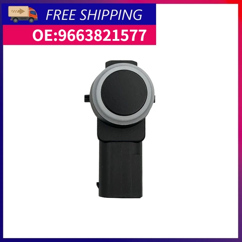 1/4 PCS 9663821577 PDC Bumper Parking Reversing Assist Sensor 0263003587 For Citroen Berlingo C4 Peugeot 307 308 407 Partner RCZ