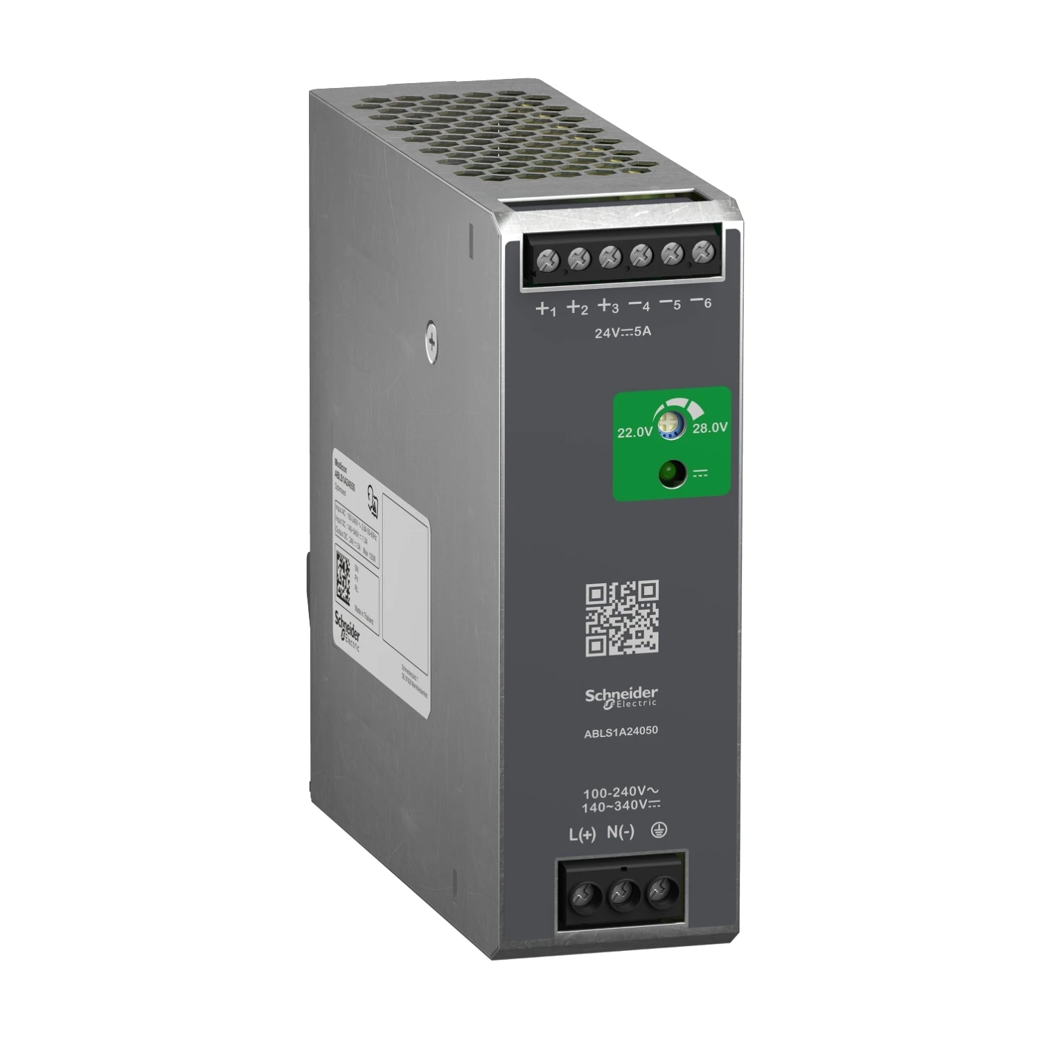 

ABLS1A24050 AC/DC DIN RAIL SUPPLY 24V 120W