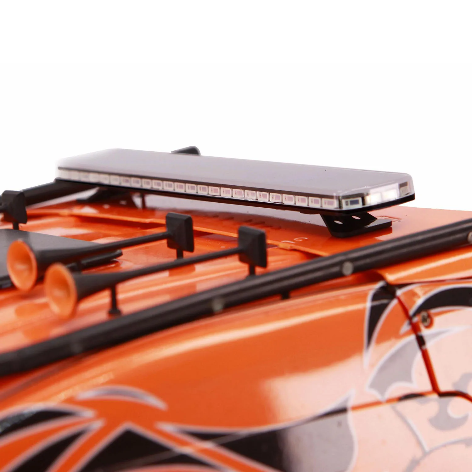 BITRC Cabina del Tetto Spia Kit Lampade A LED Per FAI DA TE 1/14 RC Trattore Camion Camion Veicoli Da Costruzione Modelli Pezzi di Ricambio