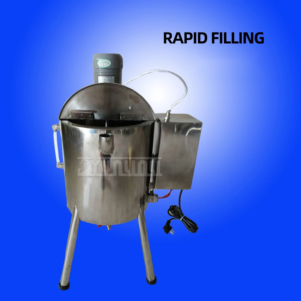 15L Heating mixing filling machine Lipstick Lipstick filling machine handmade soap filling machine mixing barrel heating tank