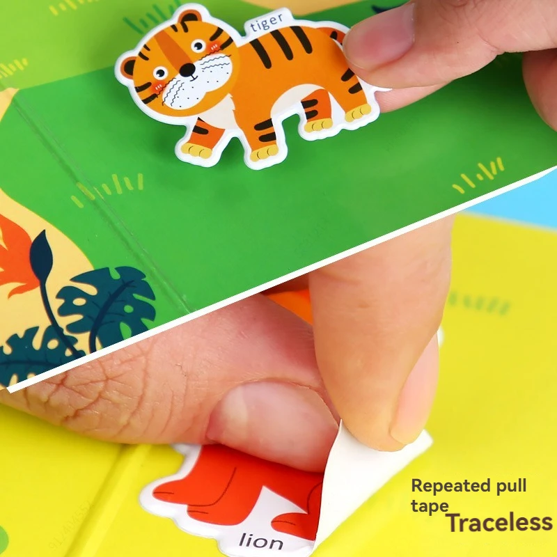 Pack De 2 Libros De Pegatinas 3D Reutilizables Para Niños – 88 Pegatinas Magnéticas Impermeables De Vehículos (2-6 Años)