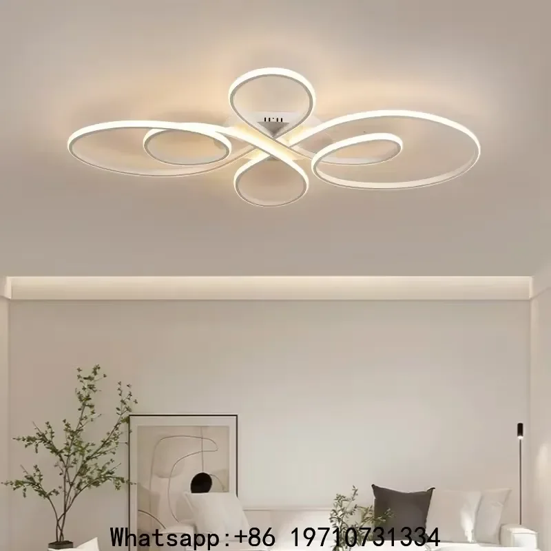 for China Knot Modern Chandelier Simple Pendant Light for Hall Living Room Bedroom Decorative Hanging Lamp Illumination
