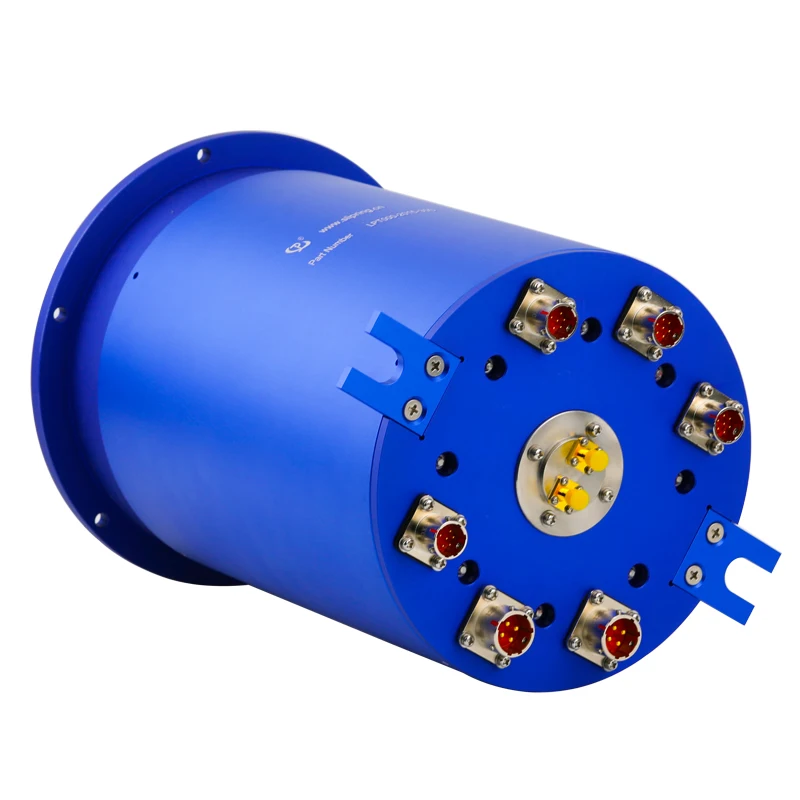 High Frequency Rotating Electrical Connector Slip Ring With Flying Lead,High Protection Level