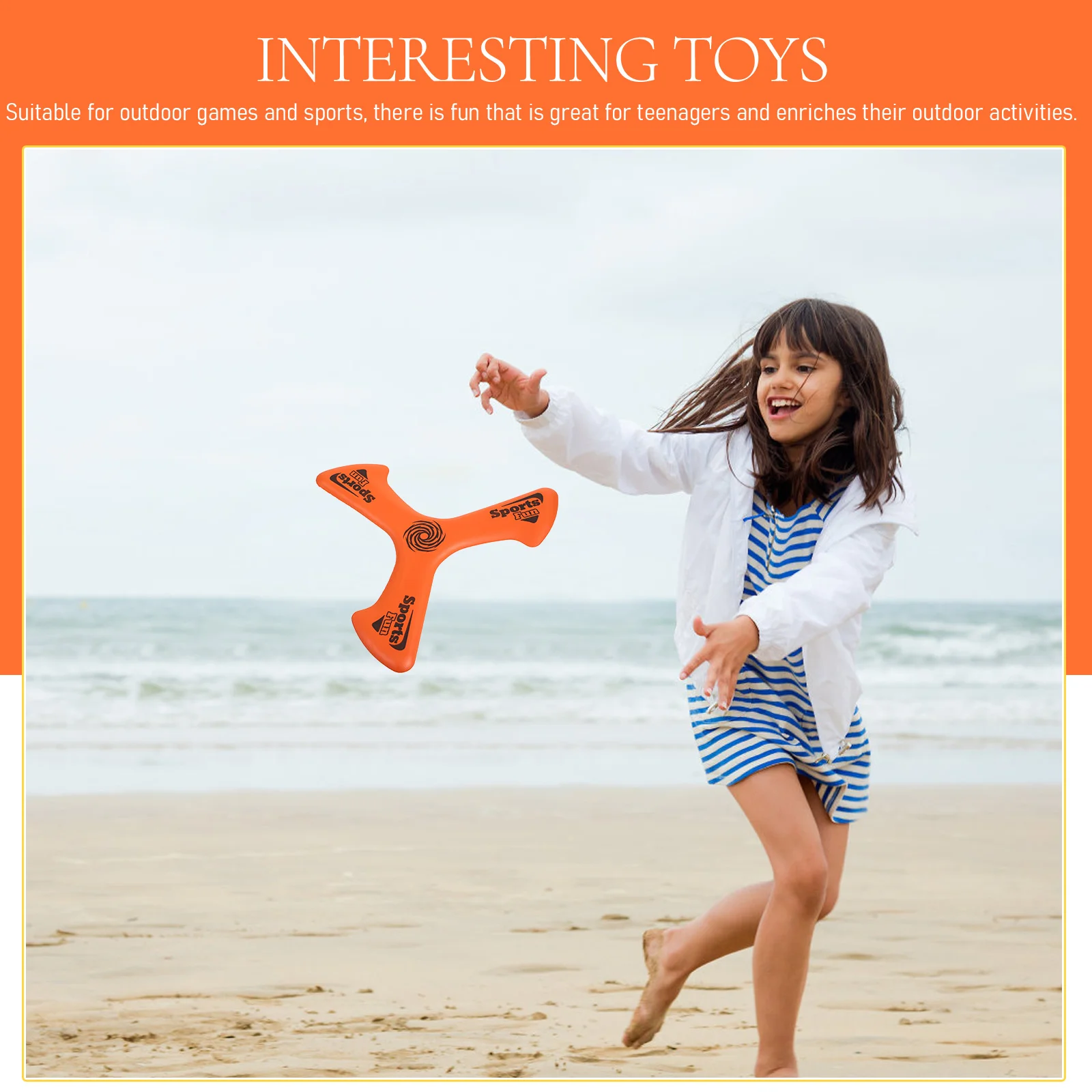 

Boomerang Toys Outdoor Flying Disc Boomerangs Plastic Casual