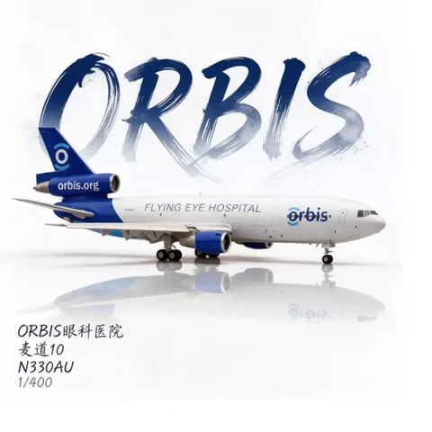 Z2 ORBIS Diecast 1:400 Scale DC-10 N330AU  Aircraft Model  Alloy Finished Collection Hobby Toy Gift
