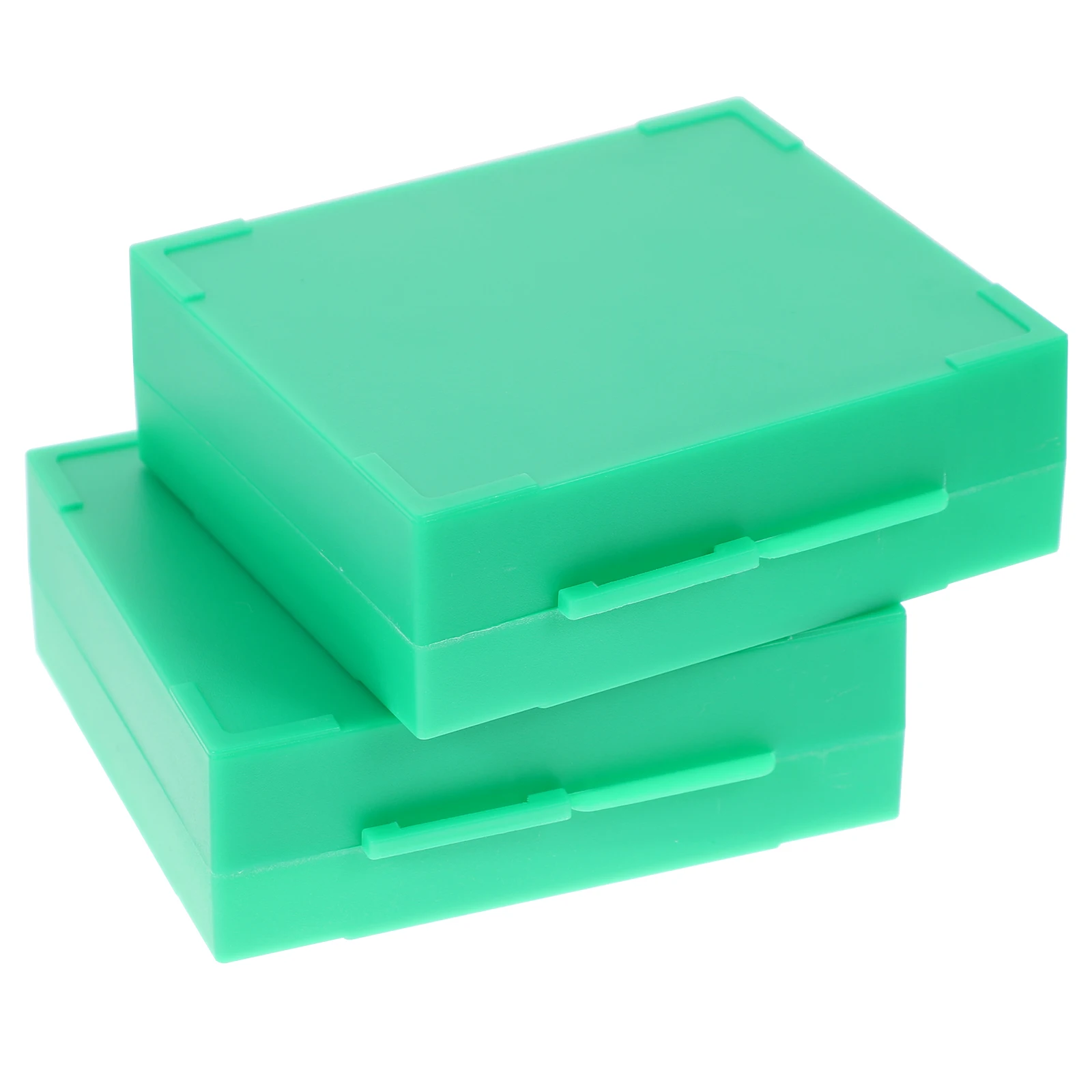 

2Pcs Microscope ABS Multi Slots Storage Container Durable Organizer Holder for Laboratory Glass Slide Storage