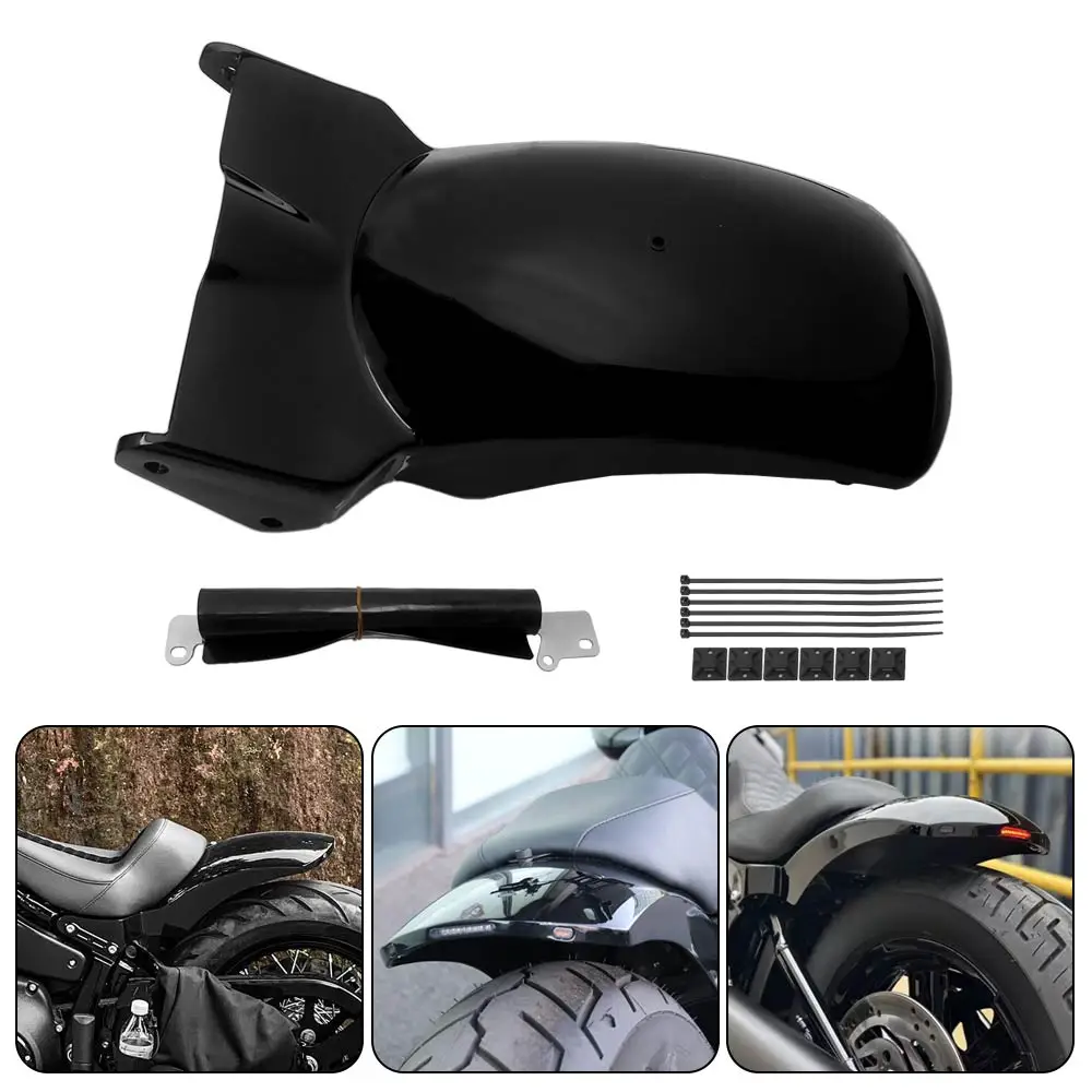 

Новое заднее крыло для шин Harley 180-200 мм, подходит для моделей Softail Street Bob, Fat Bob, Slim, Low Rider, Sports Glide 2018-2025, цвет Vivid Black.