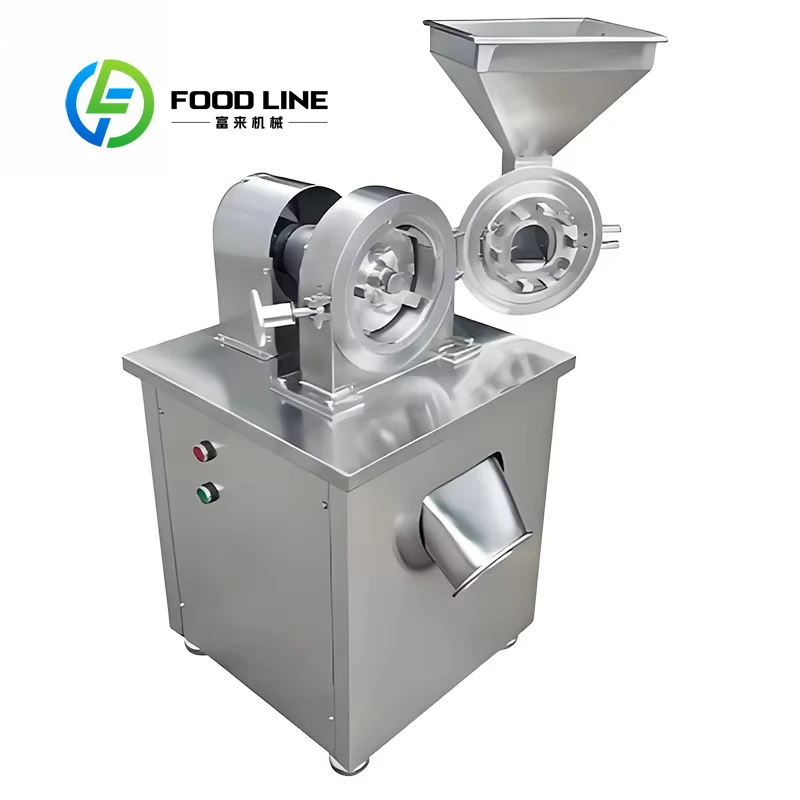 Customized Stainless Steel Electric Food Grinder Automatic Multifunctional Industrial Crusher for Grains Spices Chili