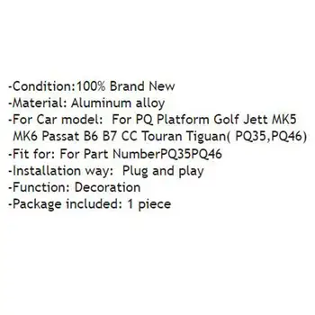 適用於大眾高爾夫、捷特 MK5 MK6、帕薩特 B6 B7、途安、途觀、斯柯達明銳 A7 的汽車大燈開關裝飾框 8 最佳銷售 帕薩特B7的配件 - №5