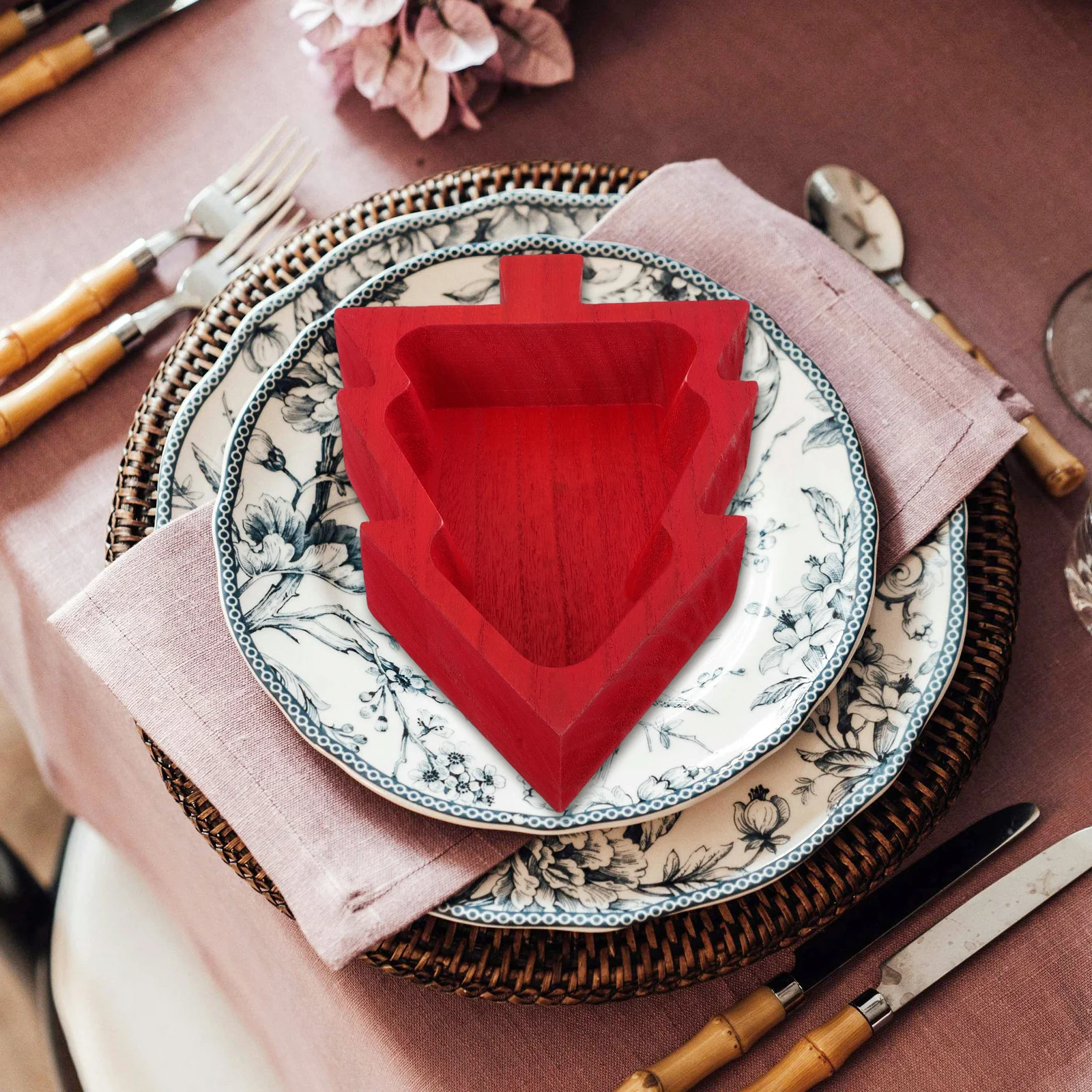 

Christmas Tree Fruit Tray Large Capacity Smooth No Burrs Multi Functional Dessert Plate For Party Picnic Banquet Snack