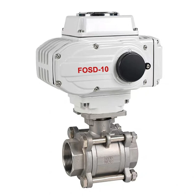 4-20ma e 0-5v sinal de controle de aço inoxidável cf8 cf3 3 pc ajuste rápido montado tri braçadeira válvula de esfera elétrica