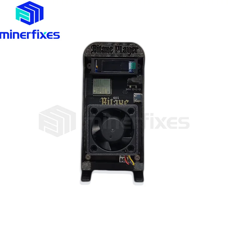 2025 Bitaxe 601 Gamma Cryptocrrency 1.2TH/S BTC جهاز تعدين البيتكوين للاستخدام المنزلي برتقالي أحدث جهاز تعدين منفرد