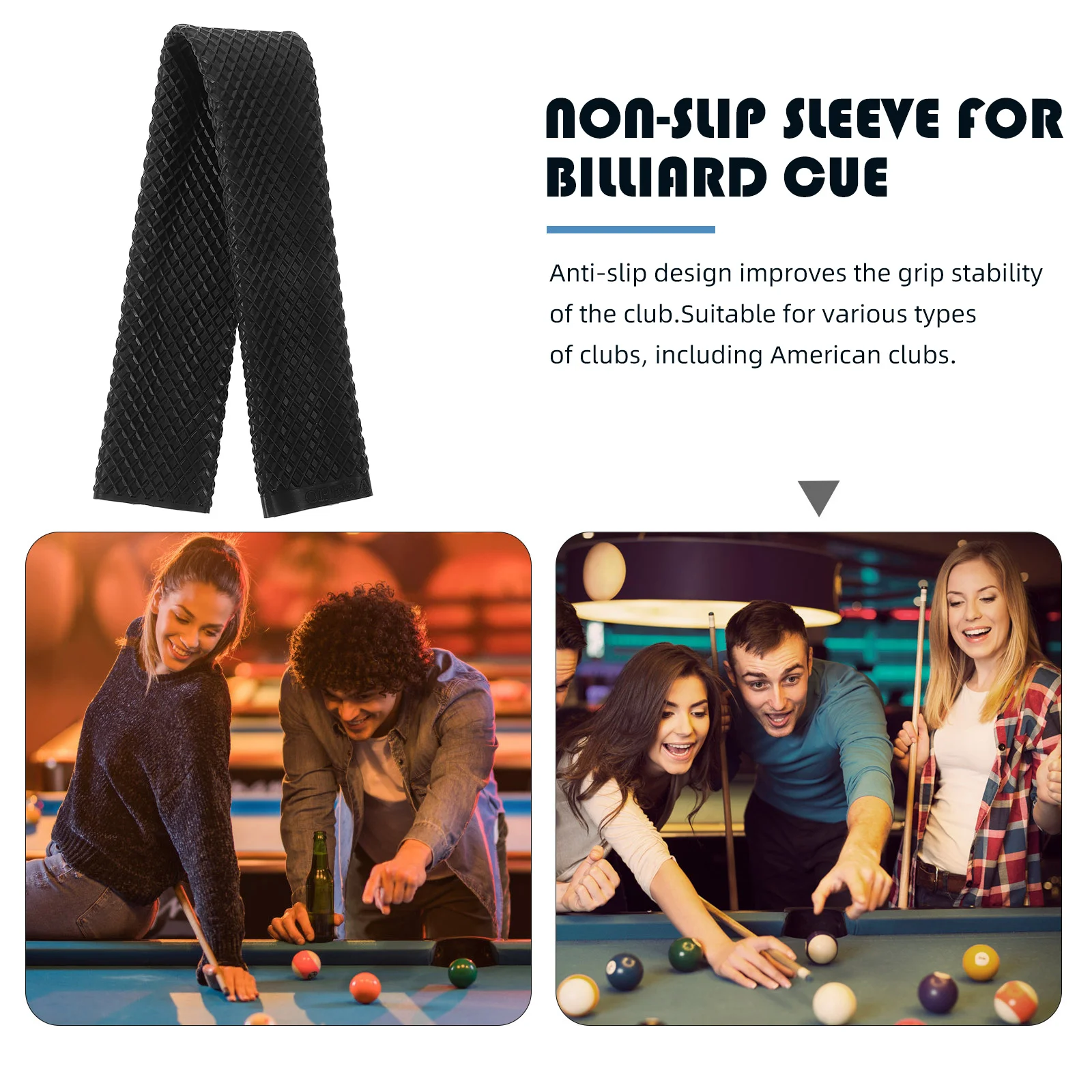 

Lightweight Silicone Golf Club Grip Cover with Anti-Scratch Surface Portable Putter Protector for Travel and Game Use