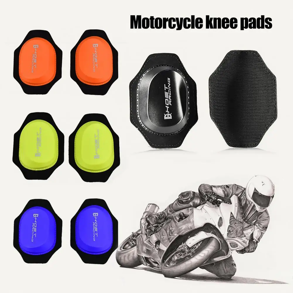 

1 Pair Knee Sliders Wear-resistant Professional Anti-fall Non-slip Motorcycle Knee Pucks Pads Bike Protective Gears for Cycling