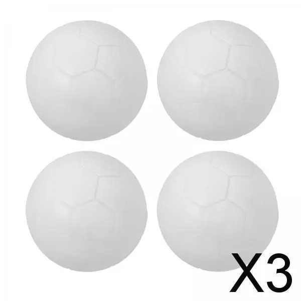 2x 4x White Mini Replacement Balls Table Soccer 36mm Foosball Machine